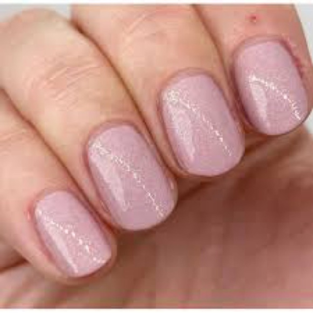 Blushing in Flushing Color Street Shimmering Pink Glitter Nail Set